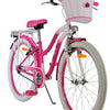 Volare lovely kinderfiets - meisjes - 24 inch - roze - twee handremmen