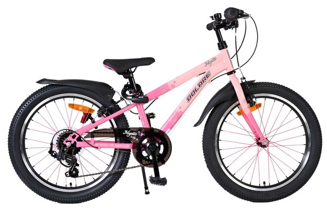 Bicicletta per bambini Volare Mystic - 20 pollici - rosa - 7 velocità