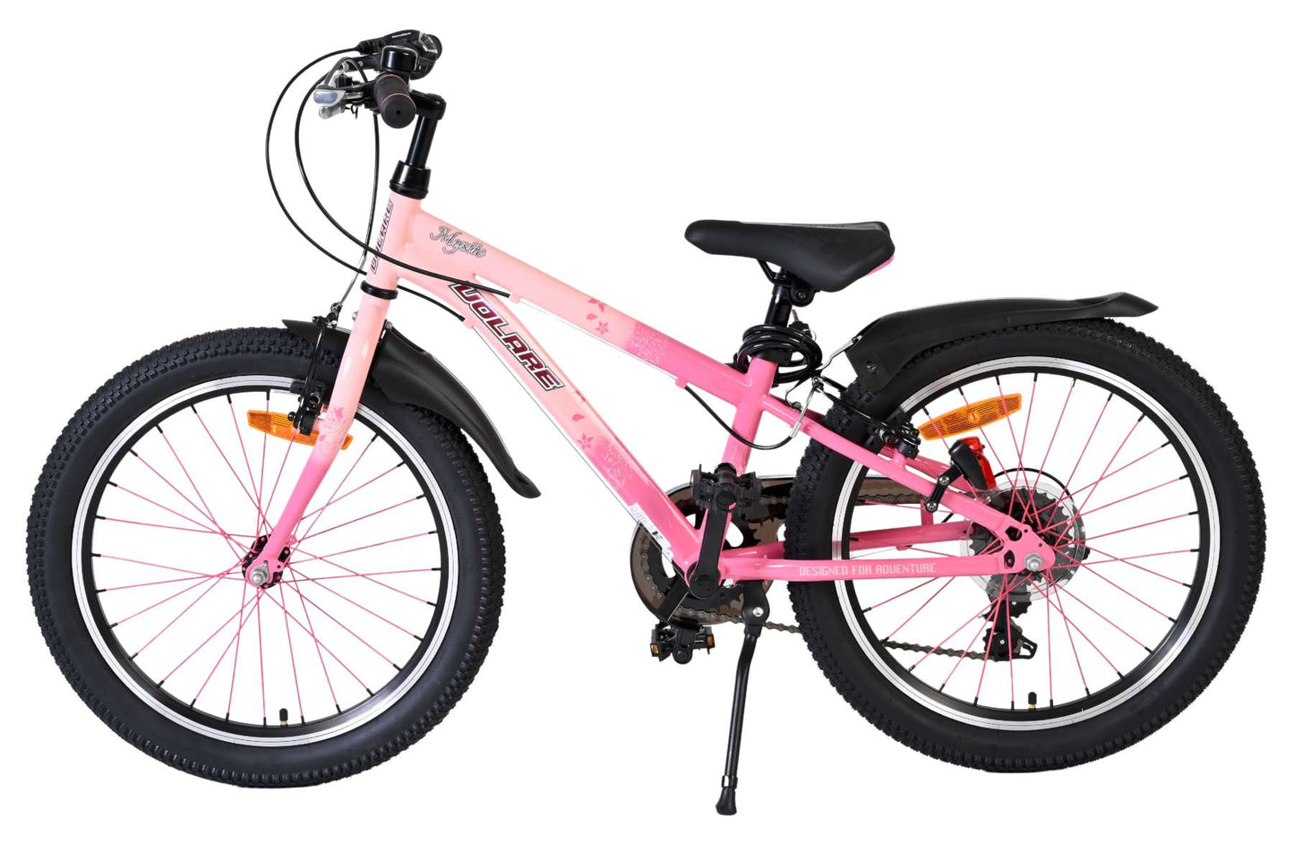 Bicicletta per bambini Volare Mystic - 20 pollici - rosa - 7 velocità