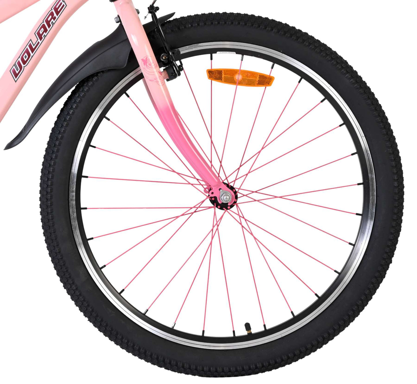 Bicicletta per bambini Volare Mystic - 24 pollici - rosa