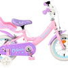 Volare olivia kinderfiets - meisjes - 12 inch - roze - twee handremmen