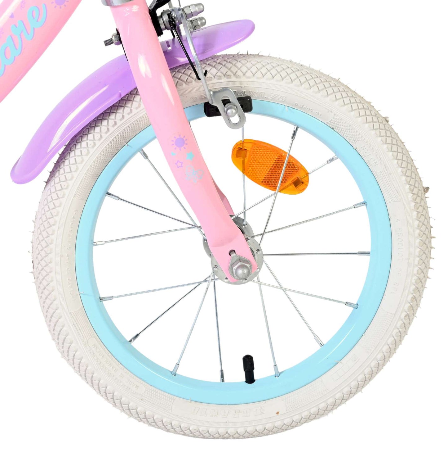 Bicicletta per bambini Volare Olivia - ragazze - 14 pollici - rosa