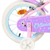 Bicicletta per bambini Volare Olivia - ragazze - 14 pollici - rosa - due freni a mano