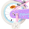 Bicicletta per bambini Volare Olivia - ragazze - 14 pollici - rosa - due freni a mano