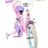 Bicicletta per bambini Volare Olivia - ragazze - 14 pollici - rosa - due freni a mano