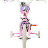 Bicicletta per bambini Volare Olivia - ragazze - 14 pollici - rosa - due freni a mano