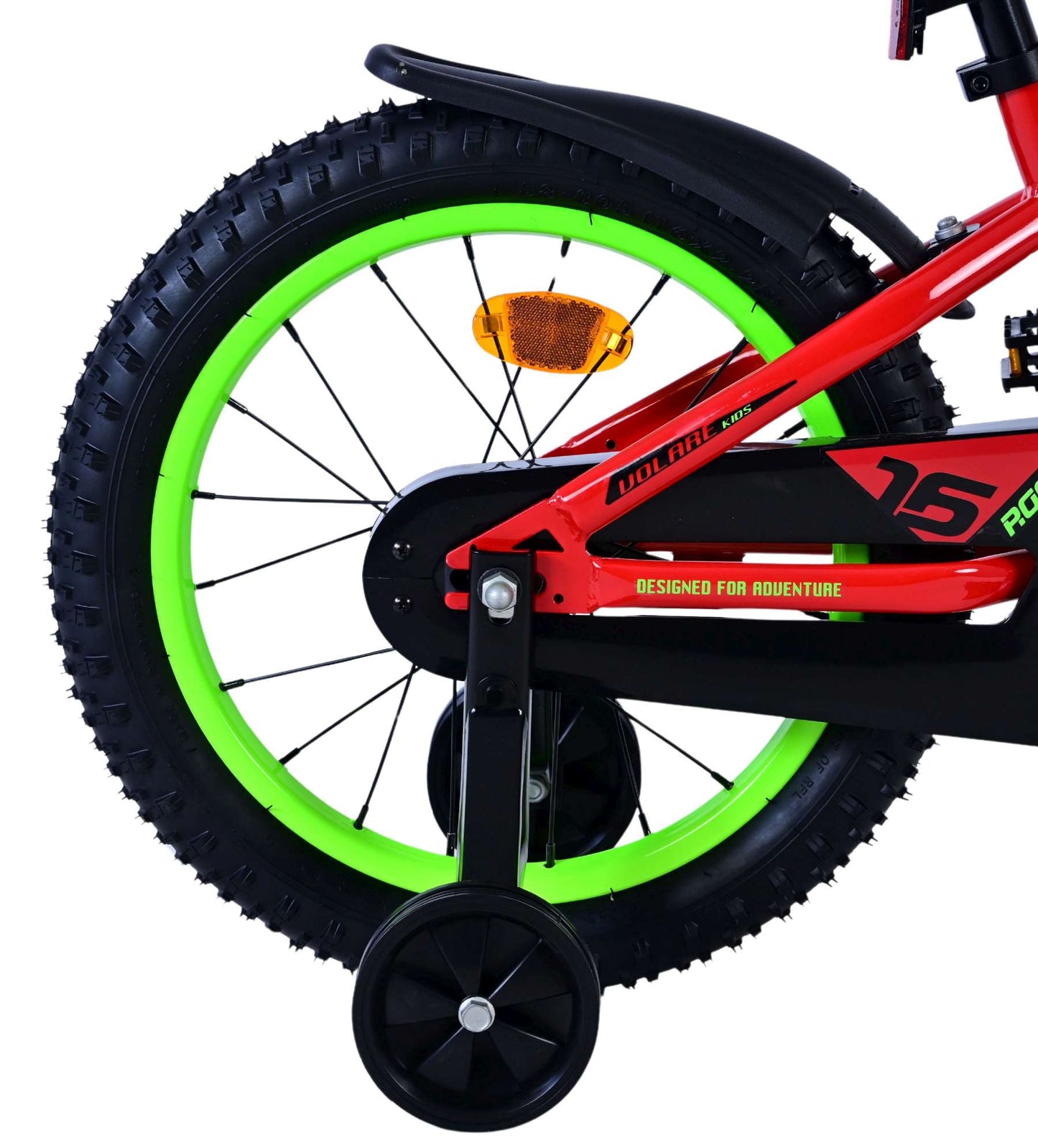 Bicicleta infantil Volare rocky - chicos - 16 pulgadas - roja