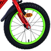 Bicicletta per bambini Volare Rocky - ragazzi - 16 pollici - rossa