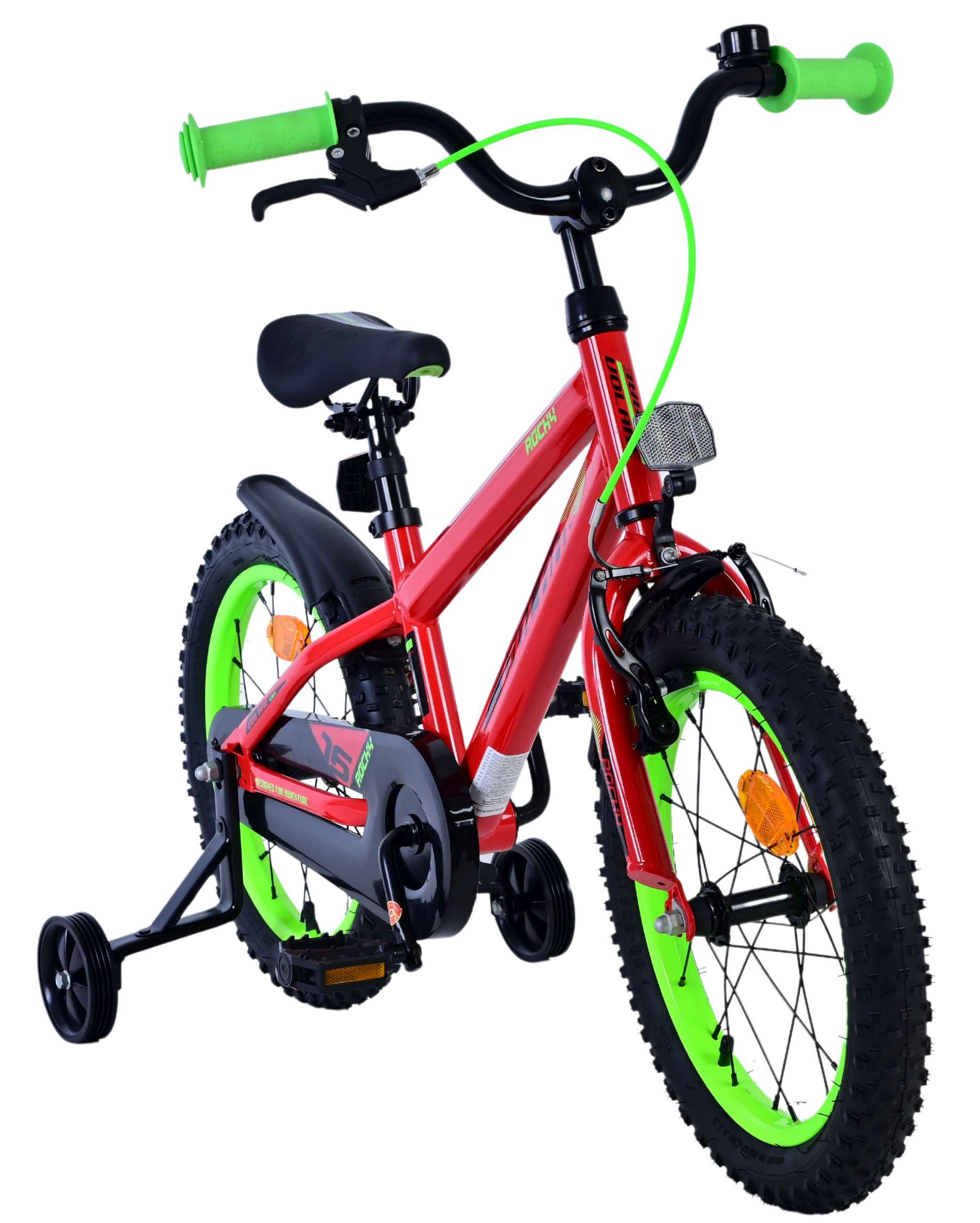 Bicicletta per bambini Volare Rocky - ragazzi - 16 pollici - rossa