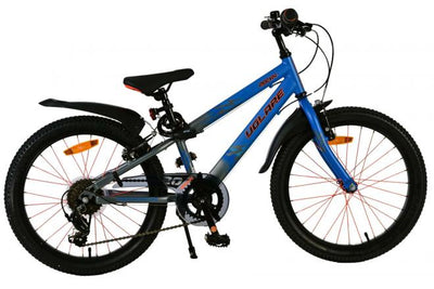 Vlatare Rocky Children's Bicycle's Bicycle da 20 pollici 7 velocità blu