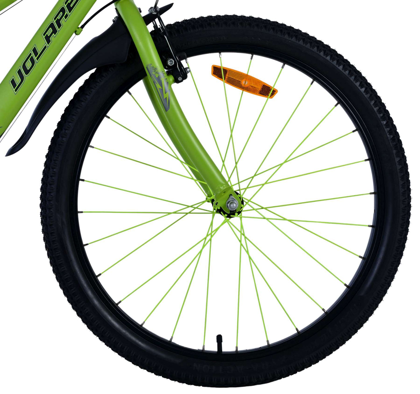 Bicicleta para niños de Volare Rocky 24 pulgadas Green 7 Velocidad