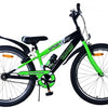 Volare sportivo kinderfiets - jongens - 24 inch - zwart groen - twee handremmen