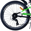 Volare sportivo kinderfiets - jongens - 24 inch - 7 speed - zwart groen