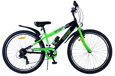 Bicycle per bambini Sports SportiVo - Boys - 26 pollici - Green - 7 Gears