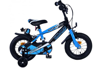 Valorare SportVo per bambini Bike Boys da 12 pollici Blu Blue Brakes