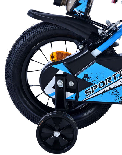 Valorare SportVo per bambini Bike Boys da 12 pollici Blu Blue Brakes