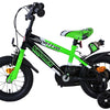 Volare sportivo kinderfiets - jongens - 12 inch - groen zwart - twee handremmen