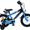 Volare Sportivo Bike para bicicletas para niños de 14 pulgadas Black Black dos manos frenos