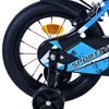 Volare Sportivo Bike para bicicletas para niños de 14 pulgadas Black Black dos manos frenos