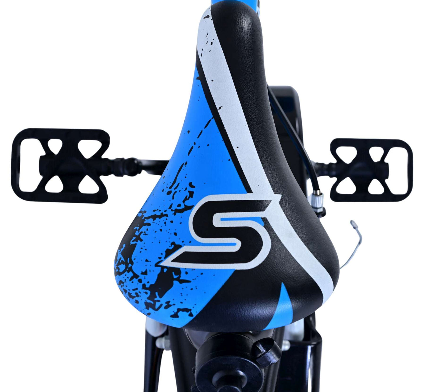 Volare Sportivo Bike para bicicletas para niños de 14 pulgadas Black Black dos manos frenos