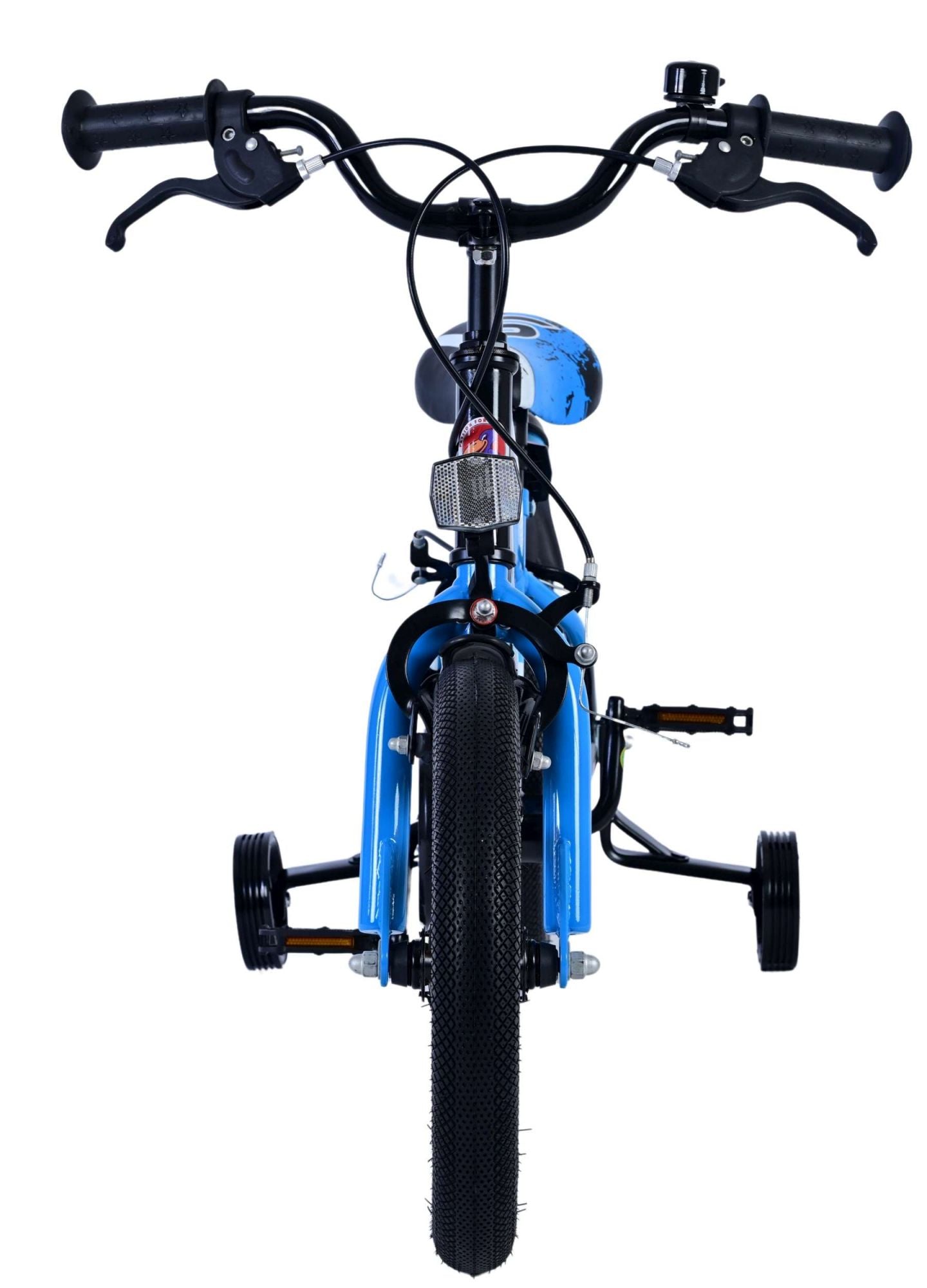 Volare Sportivo Bike para bicicletas para niños de 14 pulgadas Black Black dos manos frenos