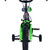 Volare sportivo kinderfiets - jongens - 14 inch - groen zwart - twee handremmen