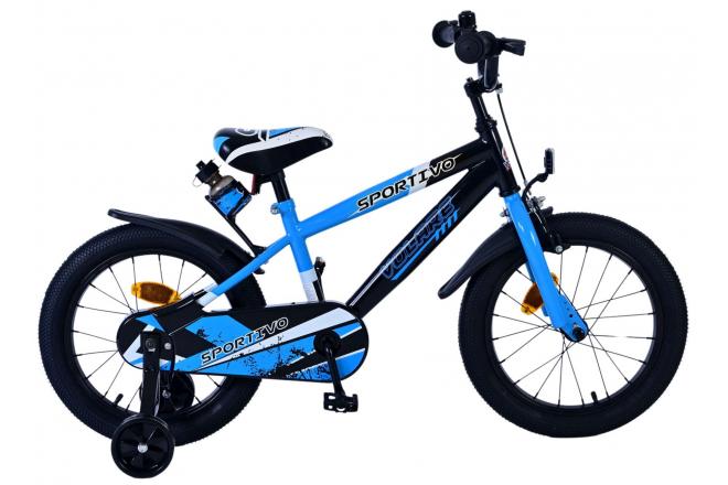 Volare Sportivo Bike para bicicletas para niños de 16 pulgadas Blue Black