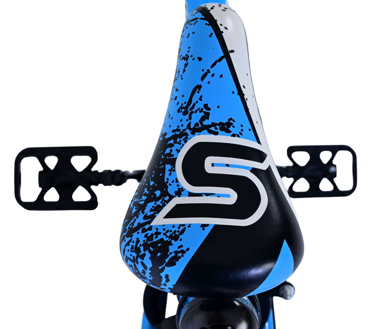 Volare sportivo kinderfiets - jongens - 16 inch - blauw zwart - twee handremmen