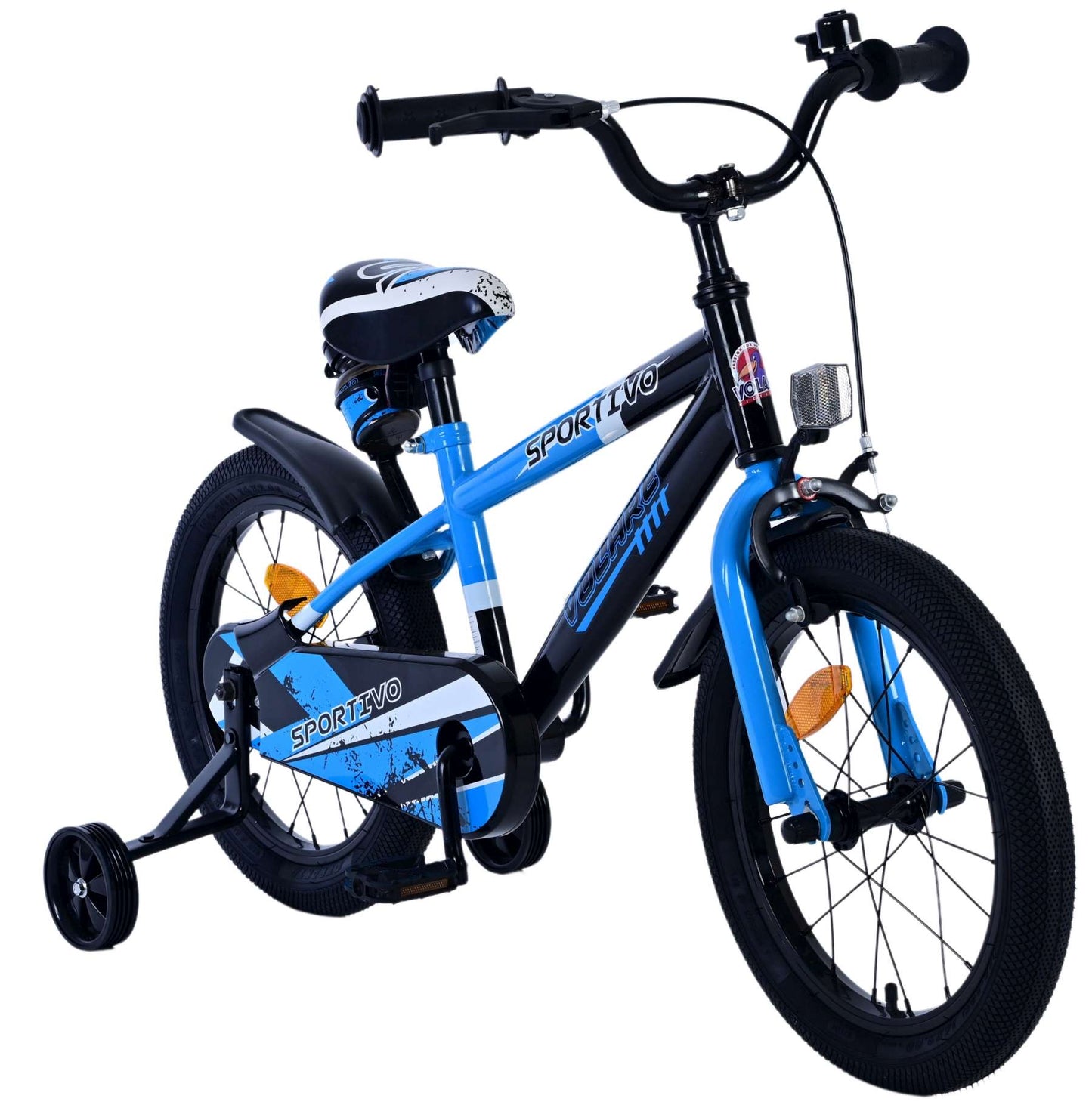 Volare Sportivo Bike para bicicletas para niños de 16 pulgadas Blue Black