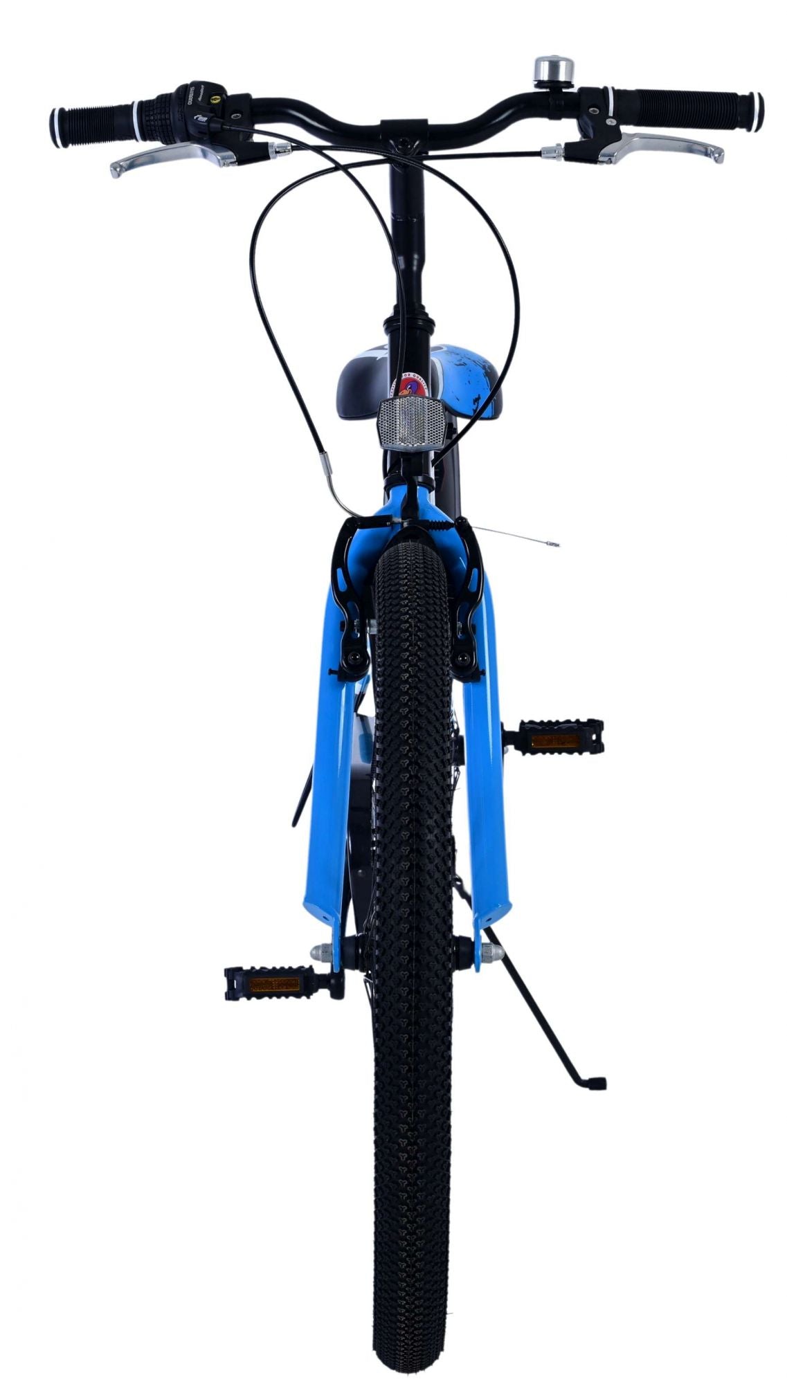 Valorare SportVo Children's Bike Boys Boys 24 pollici 7 velocità Blu nero