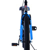 Volare sportivo per bambini in bici per bambini blu nero da 24 pollici