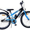Volare sportivo kinderfiets - jongens - 24 inch - zwart blauw - twee handremmen