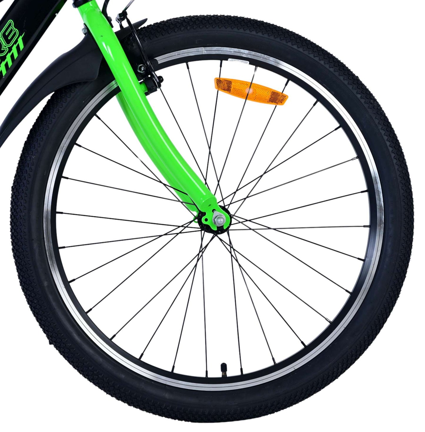 Valorare SportVo per bambini Bike Boys 24 pollici Verde nero