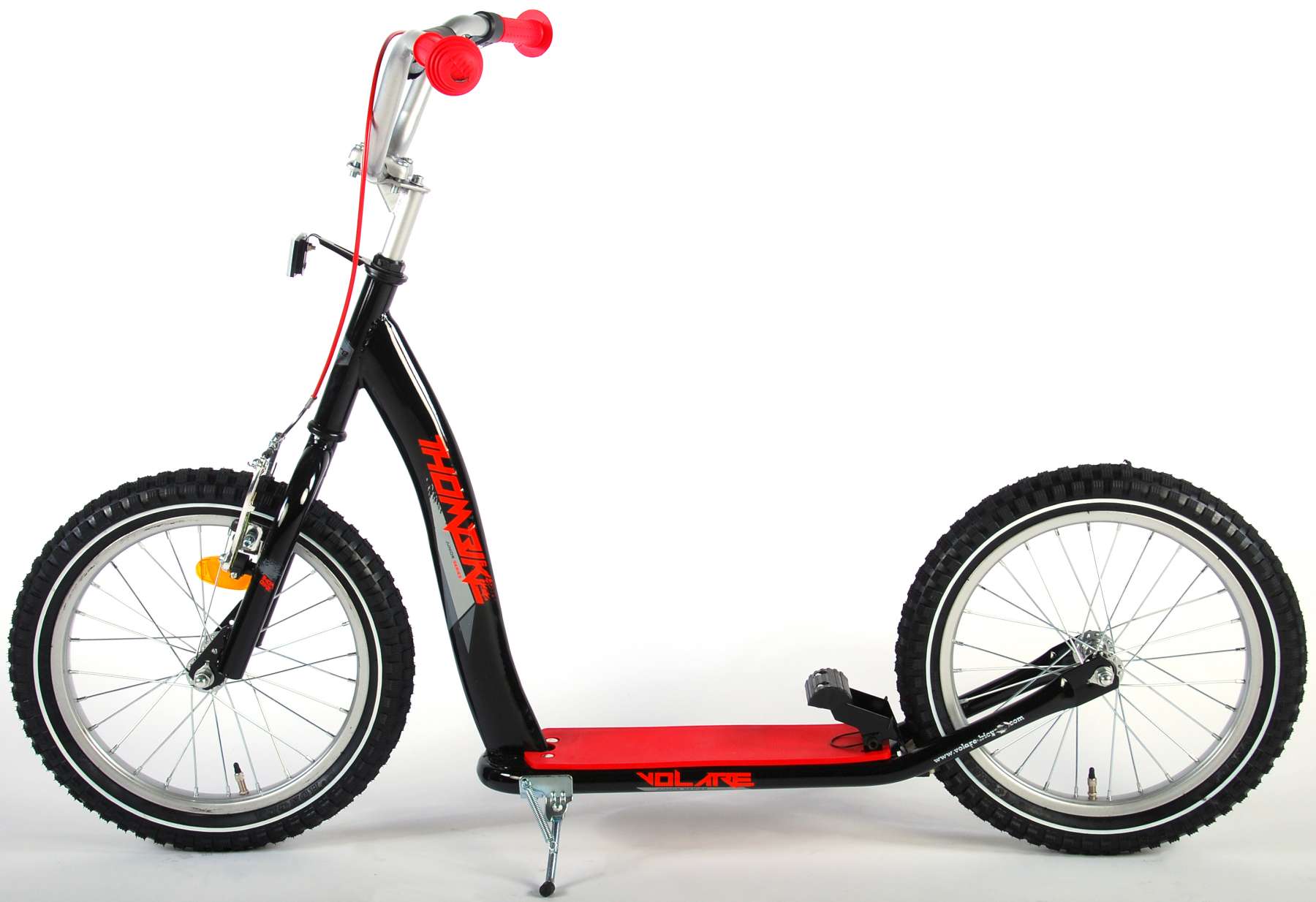 Vlatare Step - Boys and Girls - 16 pollici - rosso nero