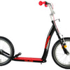 Volare Step - Jongens en Meisjes - 16 inch - Zwart Rood