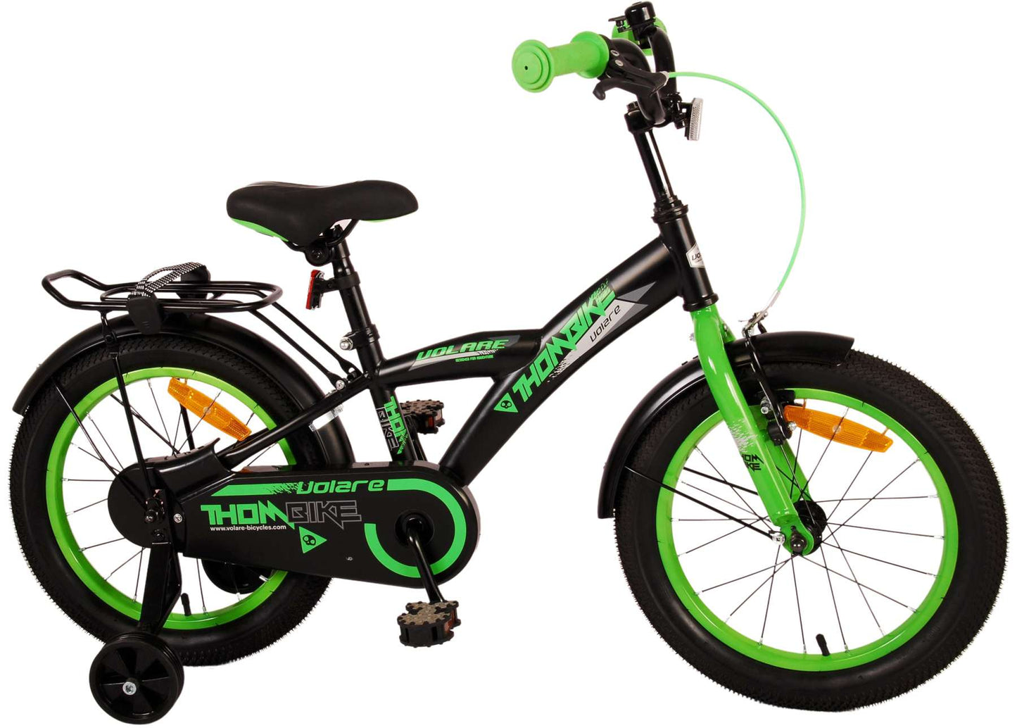 Bike per bambini Volare Thbike - Boys - 16 pollici - Verde nero