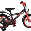 Bicicletta per bambini Volare thombike - ragazzi - 14 pollici - nera rossa