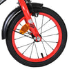 Bicicletta per bambini Volare thombike - ragazzi - 14 pollici - nera rossa