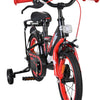 Bicicletta per bambini Volare thombike - ragazzi - 14 pollici - nera rossa