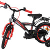 Bicicletta per bambini Volare thombike - ragazzi - 14 pollici - nera rossa