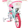 Bicicleta infantil Volare Unicorn - niña - 12 pulgadas - verde - dos frenos de mano