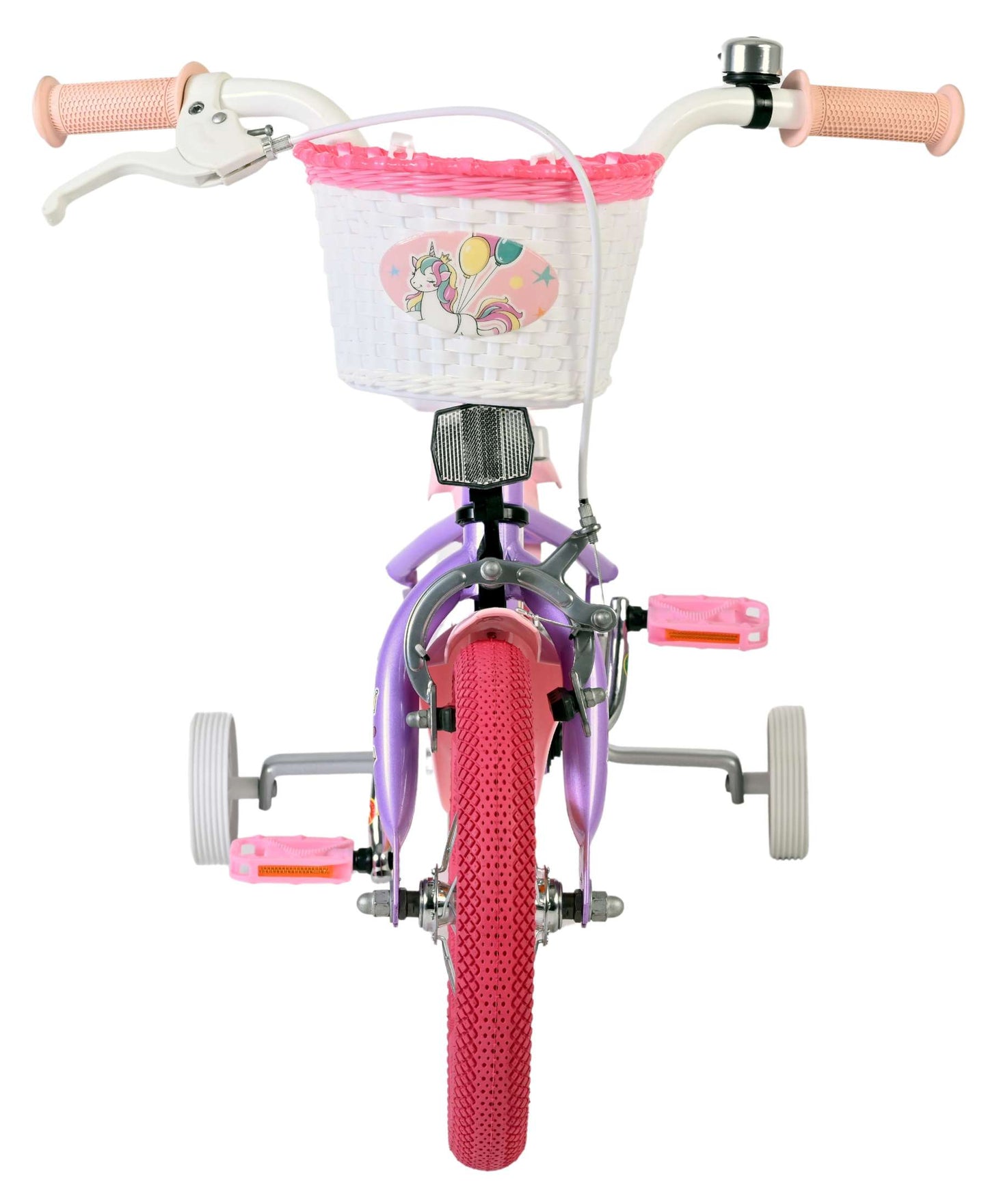 Volare unicorn 12 fiets paars 61279