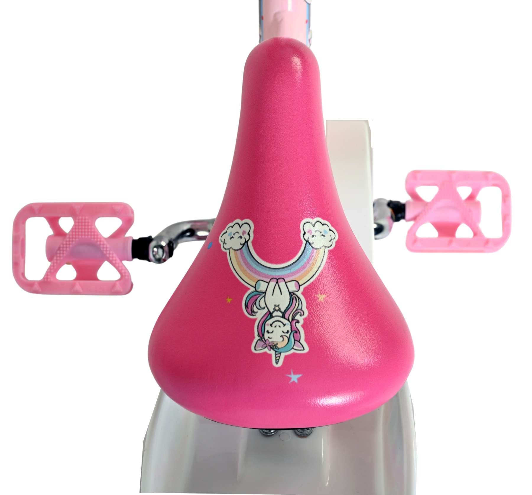 Bicicletta per bambini Volare Unicorn - ragazze - 12 pollici - rosa