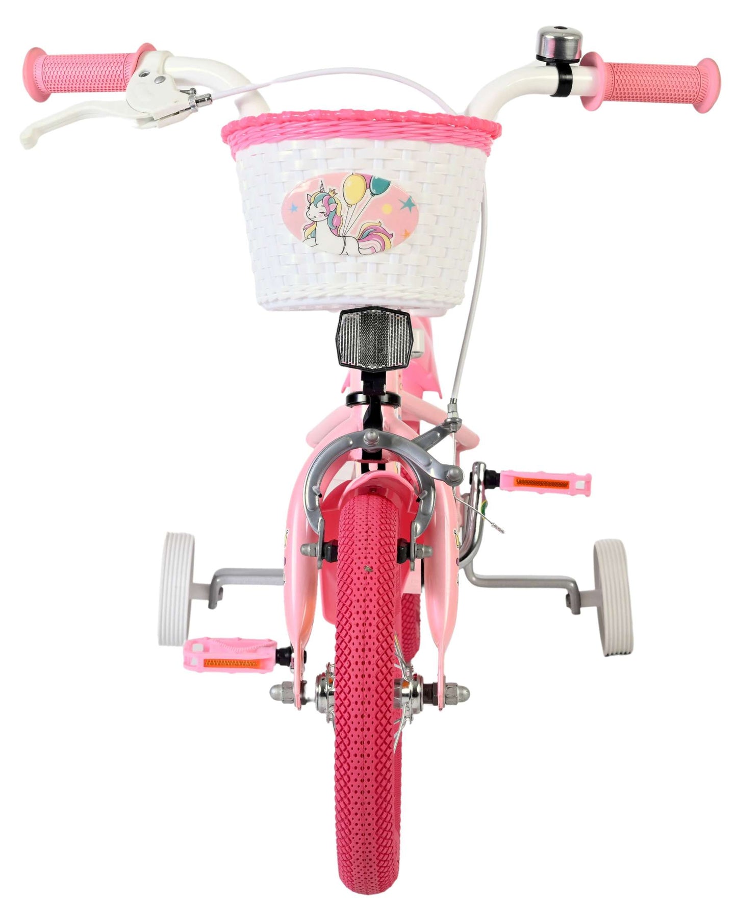 Bicicletta per bambini Volare Unicorn - ragazze - 12 pollici - rosa