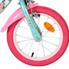 Bicicleta infantil Volare Unicorn - niña - 14 pulgadas - verde - dos frenos de mano