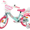 Bicicletta per bambini Volare Unicorn - ragazze - 14 pollici - verde - due freni a mano