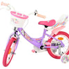 Volare unicorn kinderfiets - meisjes - 14 inch - paars