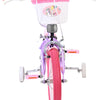 Volare unicorn kinderfiets - meisjes - 14 inch - paars - twee handremmen