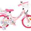 Bicicletta per bambini Volare Unicorn - ragazze - 14 pollici - rosa - due freni a mano