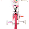 Bicicletta per bambini Volare Unicorn - ragazze - 14 pollici - rosa - due freni a mano